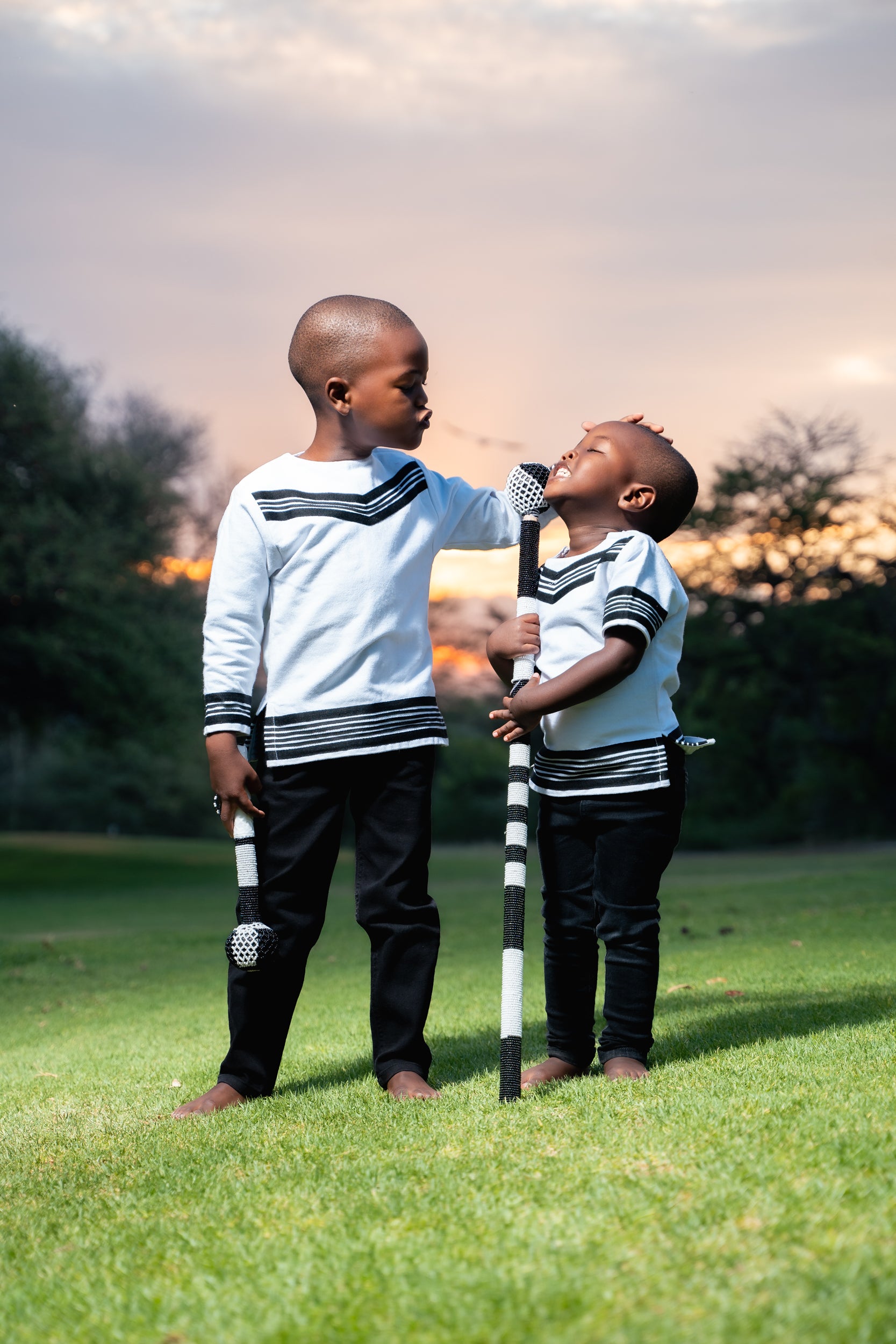 White & Black Kids shirts-from R750