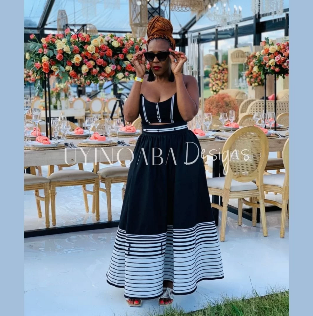 Omila Skirt & Corset Ensemble