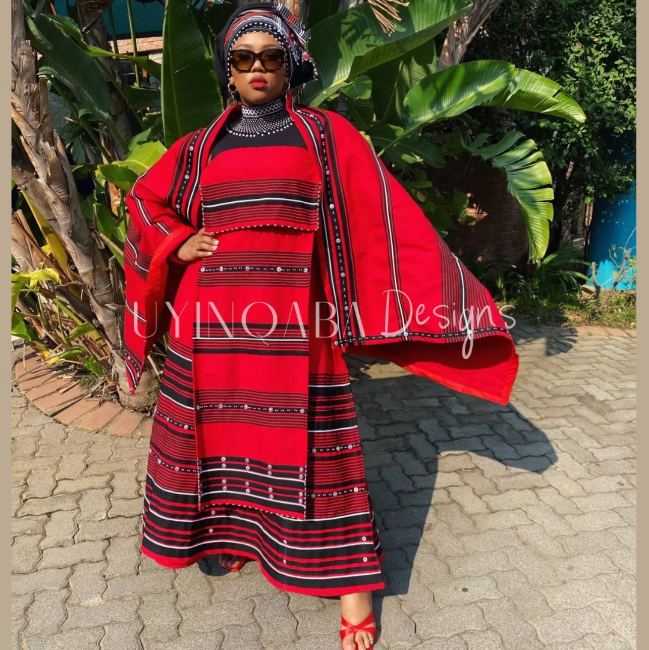 Nobomvu 5 pieces ladies Xhosa traditional attire