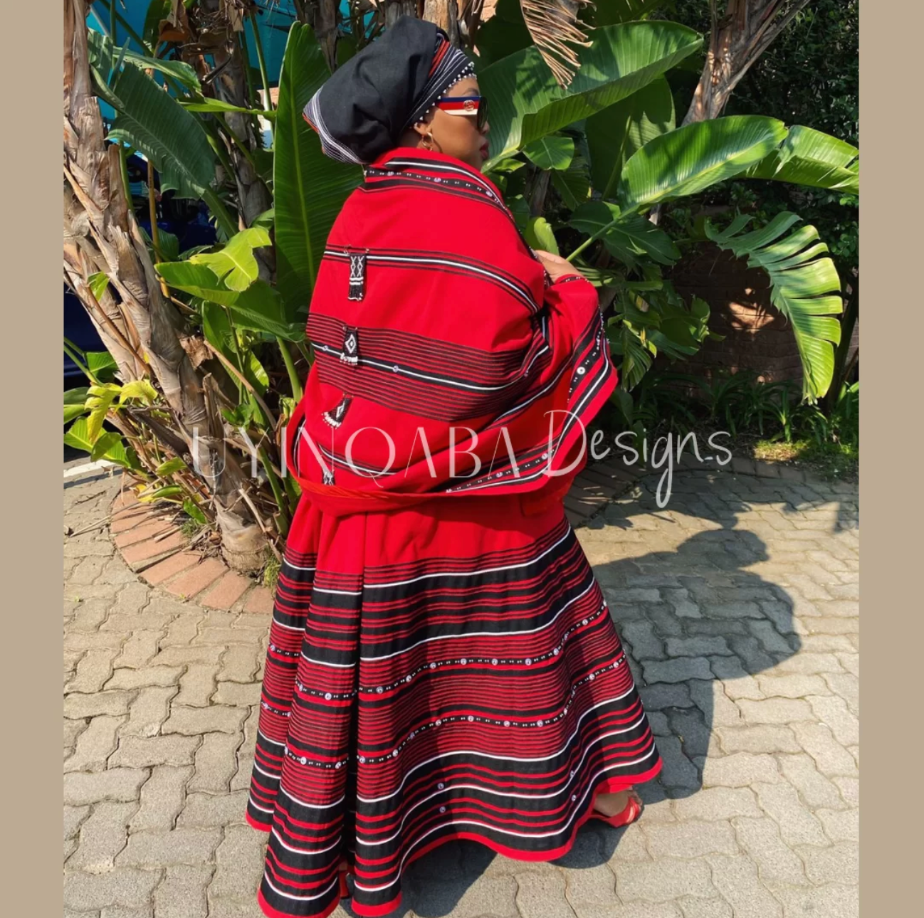 Nobomvu 5 pieces ladies Xhosa traditional attire