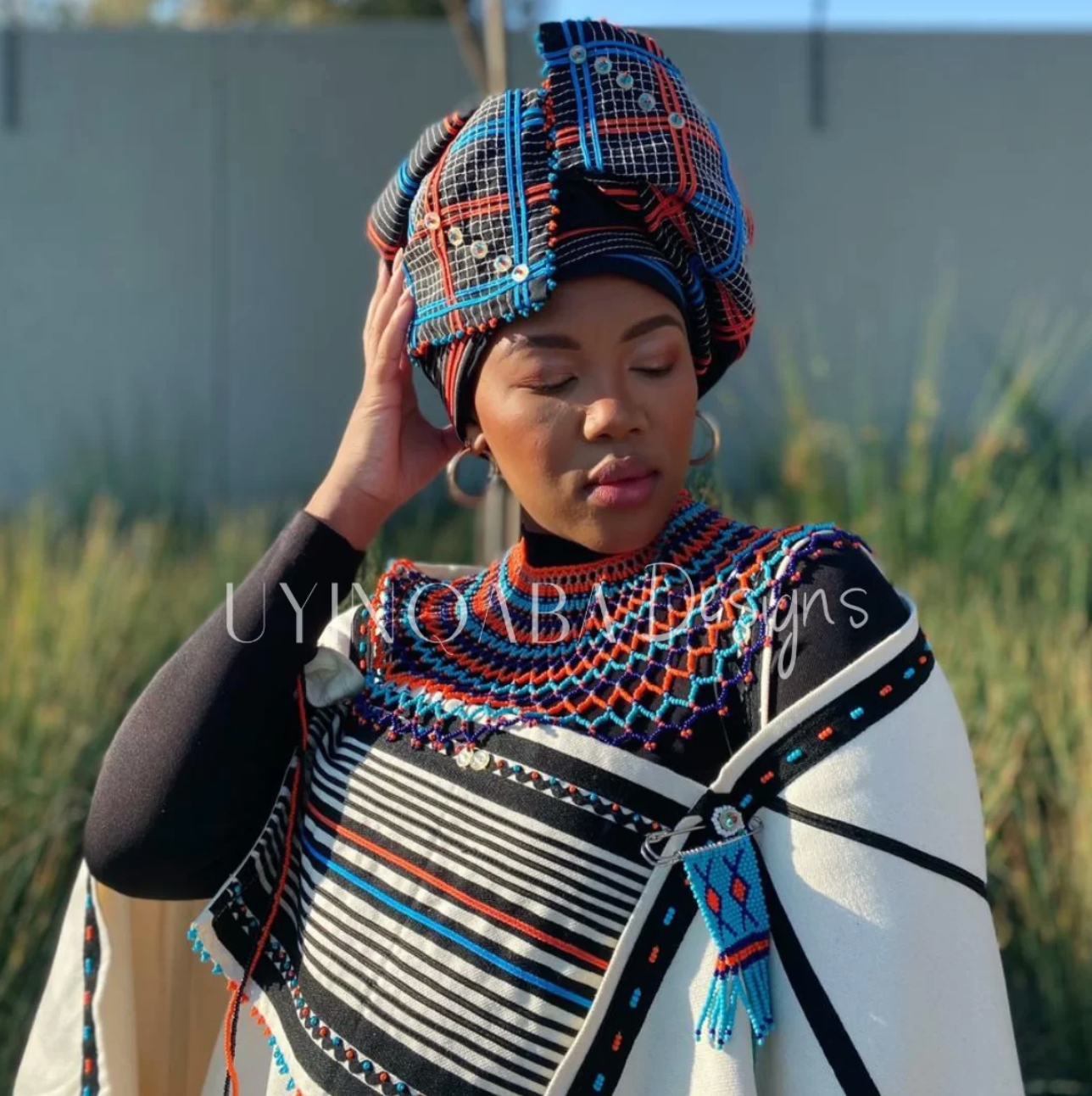 Makwande 5 piece Ladies Xhosa Traditional Attire