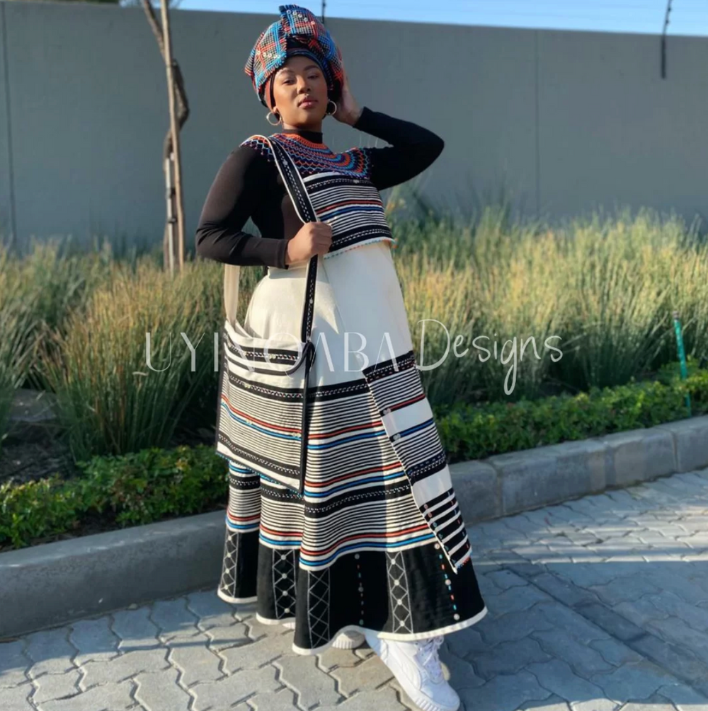Makwande 5 piece Ladies Xhosa Traditional Attire